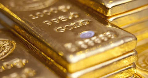 Lingotes de oro fino 999