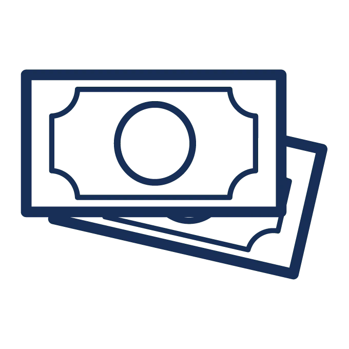 Ícono de billetes